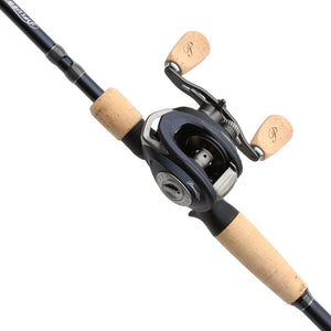 baitcaster reel and rod ProFISHiency Retro Baitcast Combo dark tip and a 600CTS reel with a 5.3 Types of Fishing Reels: The